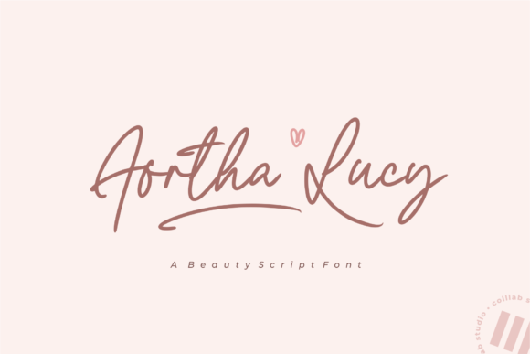 Aortha Lucy Font - Featured Image