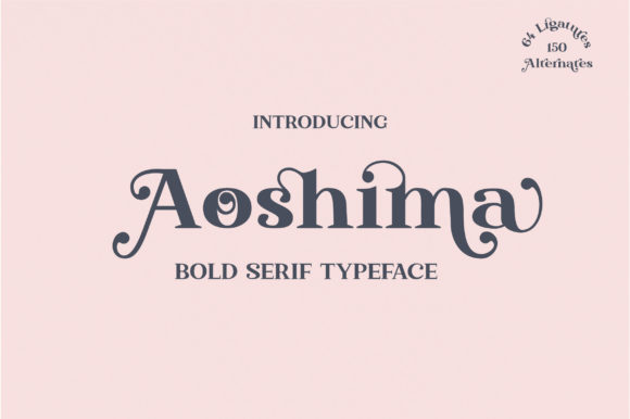 Aoshima Font - Featured Image
