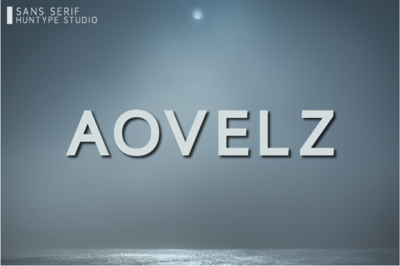 Aovelz Font - Featured Image