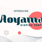 Aoyama Font - Featured Image