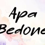 Apa Bedone Font - Featured Image