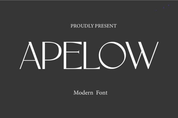 Apelow Font - Featured Image