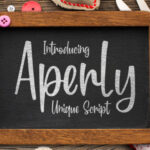 Aperly Font - Featured Image