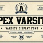Apex Varsity Font - Featured Image