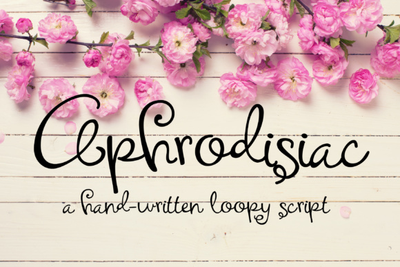 Aphrodisiac Font - Featured Image