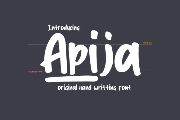 Apija Font - Featured Image