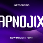 Apnojix Font - Featured Image