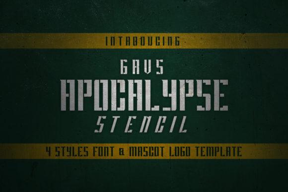 Apocalypse Font - Featured Image