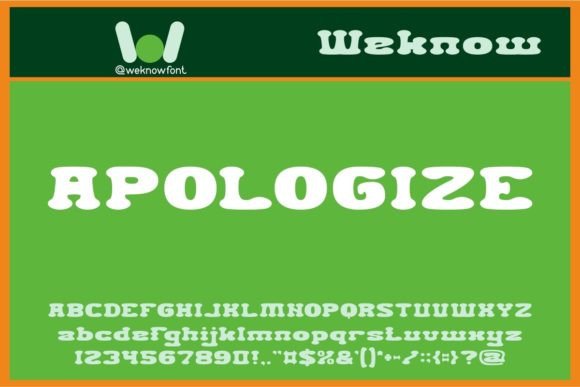 Apologize Font - Featured Image