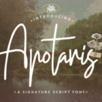 Apotaris Font - Featured Image