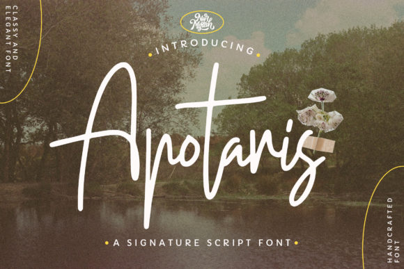 Apotaris Font - Featured Image