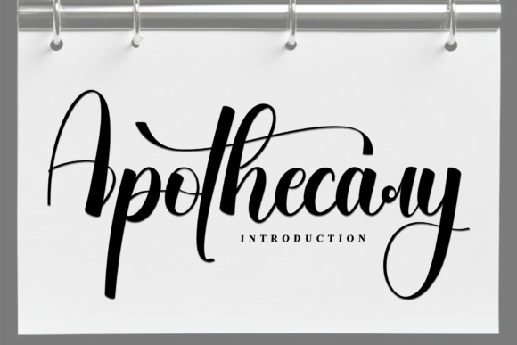 Apothecary Font - Featured Image
