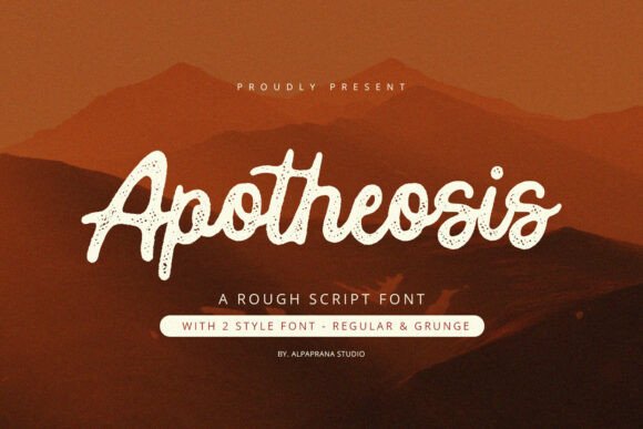 Apotheosis Font - Featured Image