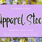 Apparel Stock Font - Featured Image