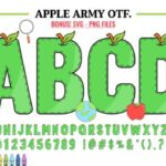 Apple Army Font - Featured Image