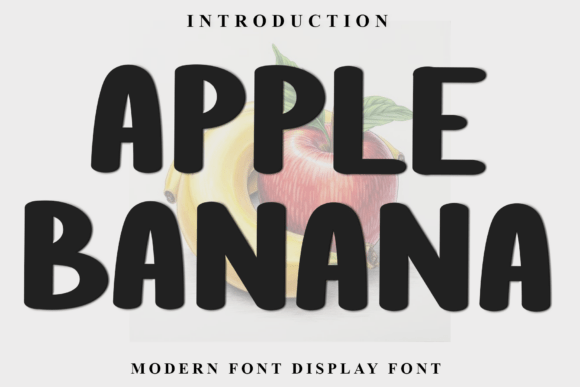 Apple Banana Font - Featured Image