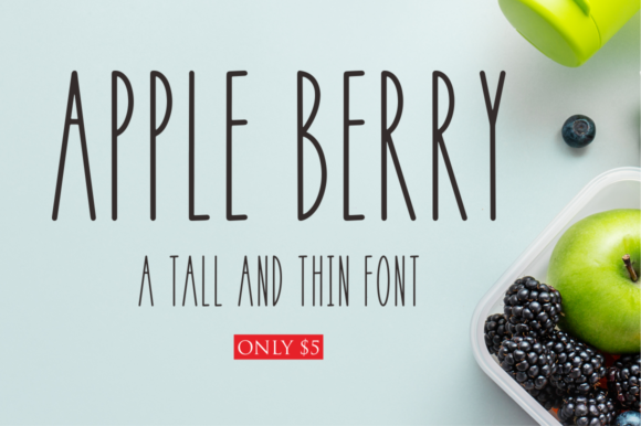 Apple Berry Font - Featured Image