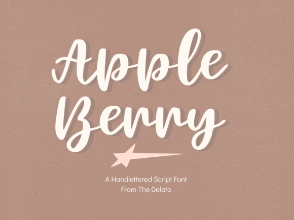 Apple Berry Font - Featured Image