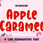Apple Caramel Font - Featured Image