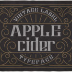 Apple Cider Font - Featured Image