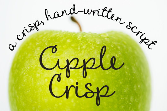 Apple Crisp Font - Featured Image
