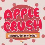 Apple Crush Font - Featured Image