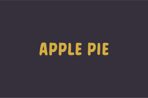 Apple Pie Font - Featured Image