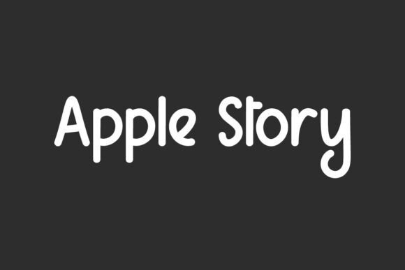 Apple Story Font - Featured Image