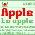 Apple to Apple Font - Featured Image