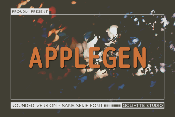 Applegen Font - Featured Image
