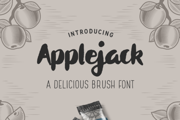 Applejack Font - Featured Image