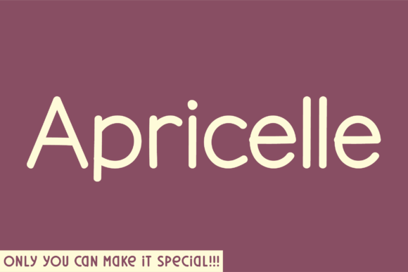 Apricelle Font - Featured Image