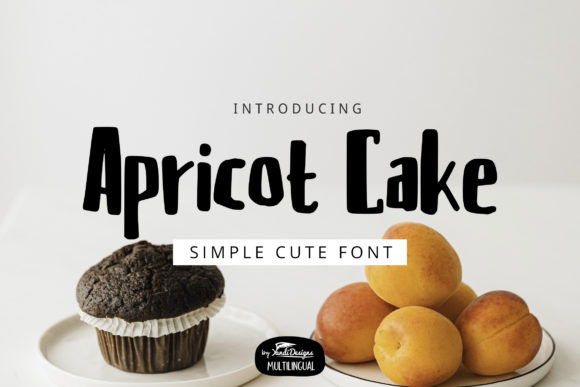 Apricot Cake Font - Featured Image