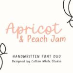 Apricot and Peach Jam Font - Featured Image