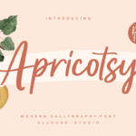Apricotsy Font - Featured Image