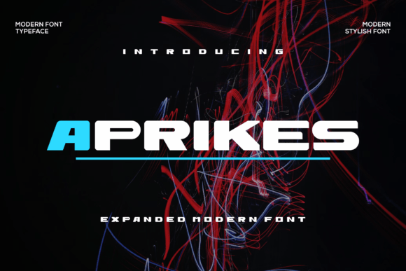 Aprikes Font - Featured Image
