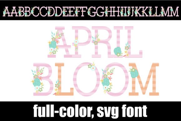 April Bloom Font - Featured Image
