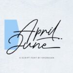 April June Font - Featured Image