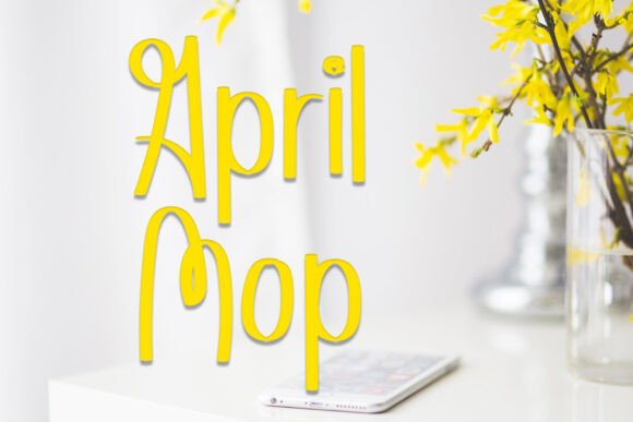 April Mop Font - Featured Image