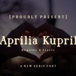 Aprilia Kupril Font - Featured Image