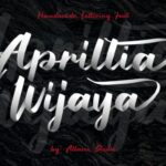 Aprillia Wijaya Font - Featured Image