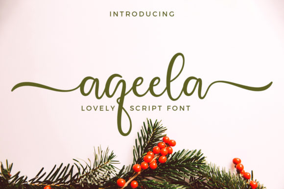 Aqeela Font - Featured Image