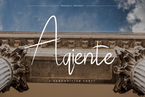 Aqiente Font - Featured Image