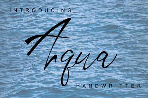 Aqua Font - Featured Image
