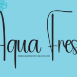 Aqua Fresh Font - Featured Image