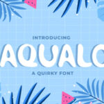 Aqualo Font - Featured Image