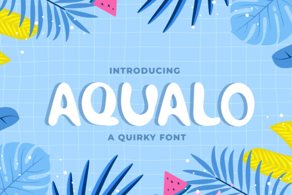 Aqualo Font - Featured Image