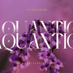 Aquantic Font - Featured Image