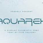 Aquarex Font - Featured Image