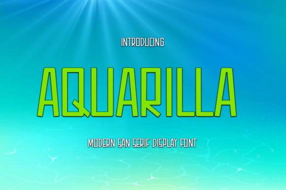 Aquarilla Font - Featured Image